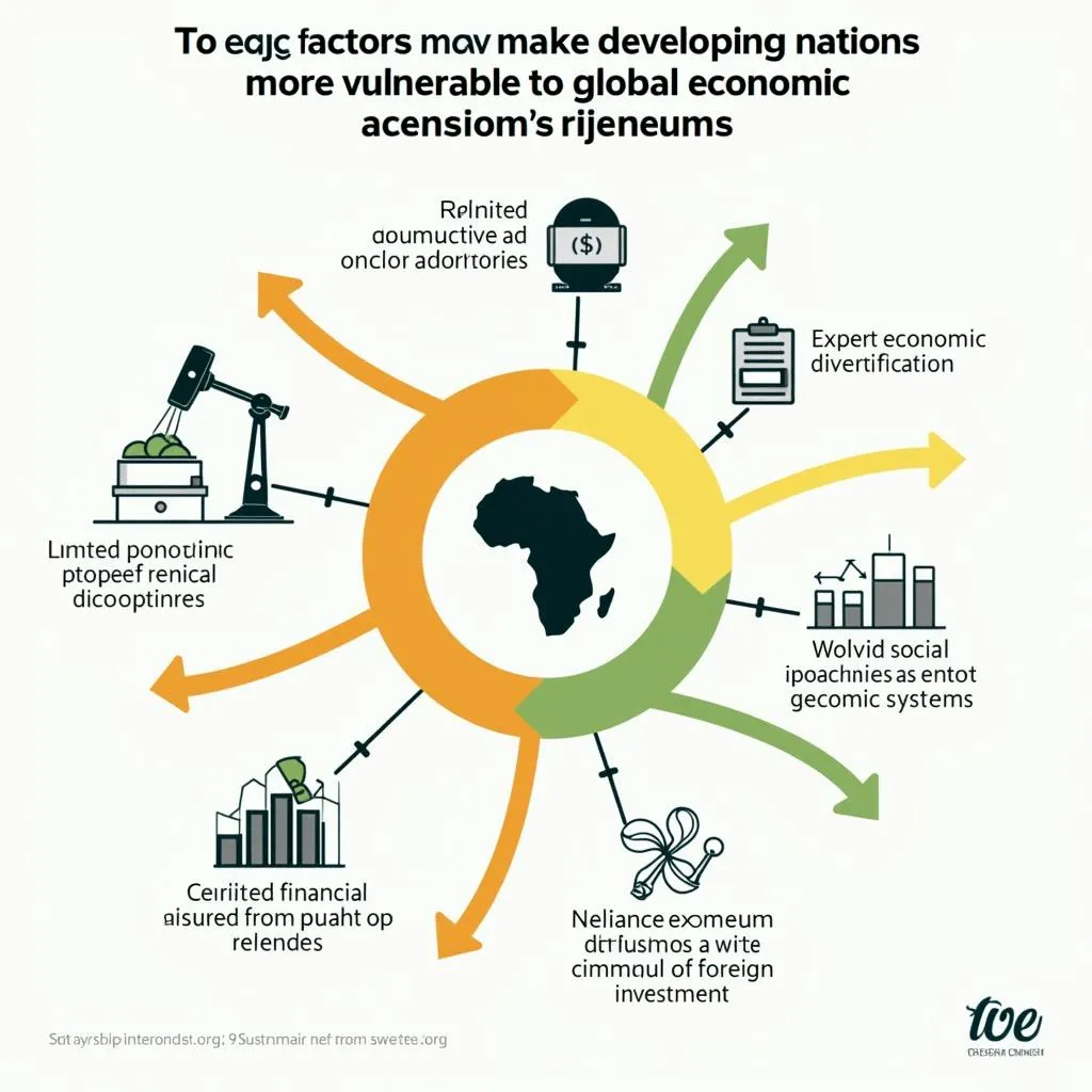 Factors contributing to economic vulnerability in developing nations