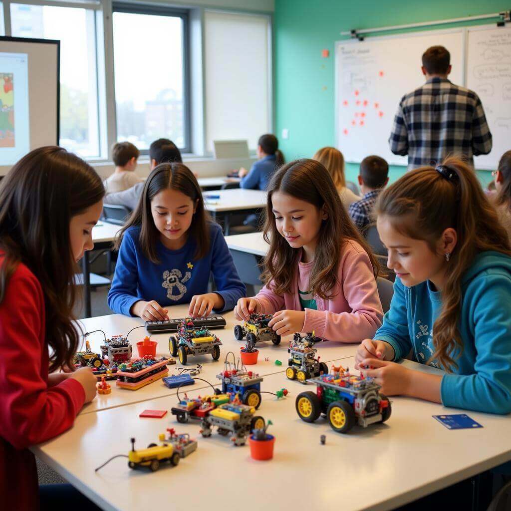 Educational robotics enhancing classroom engagement