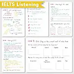 Effective note-taking techniques for IELTS Listening