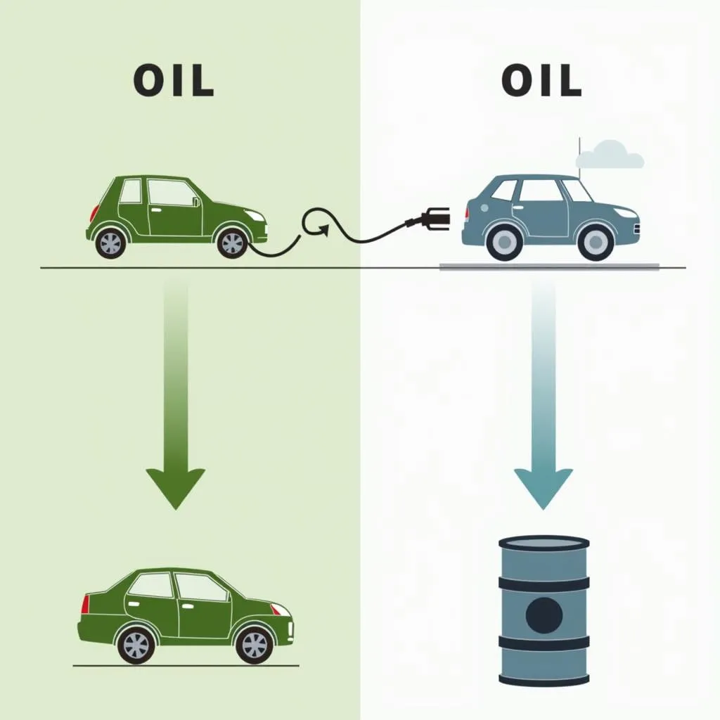 Electric cars' impact on global oil market