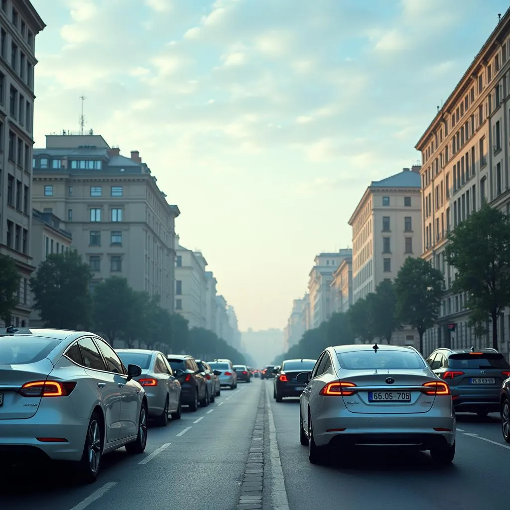 Electric cars reducing urban air pollution