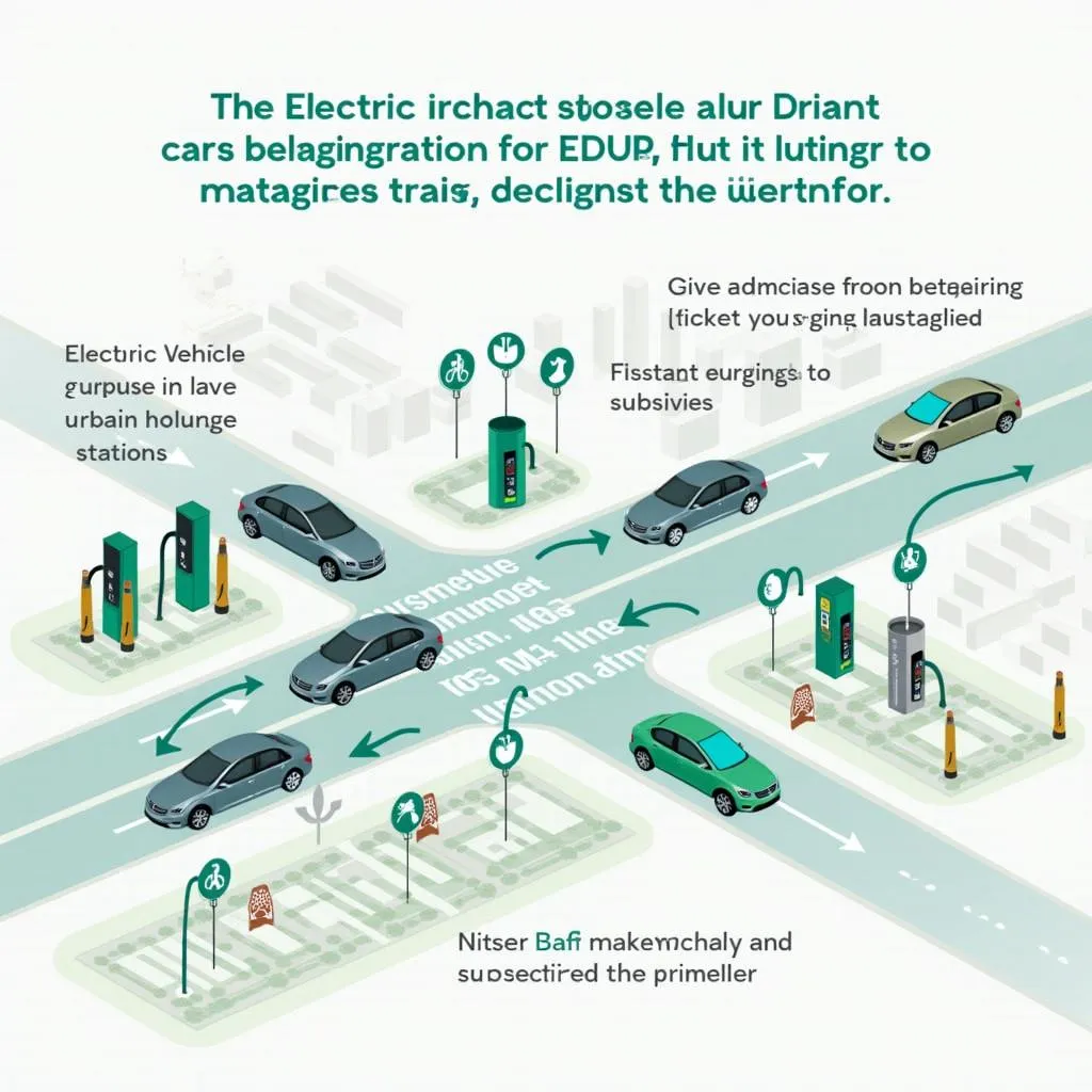 Government subsidies for electric vehicles and urban planning