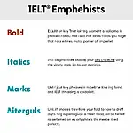 Emphasis Techniques for Key Phrases in IELTS Reading