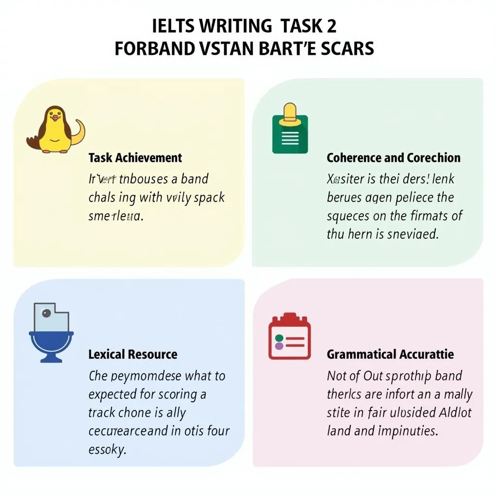 IELTS Writing Task 2 scoring criteria