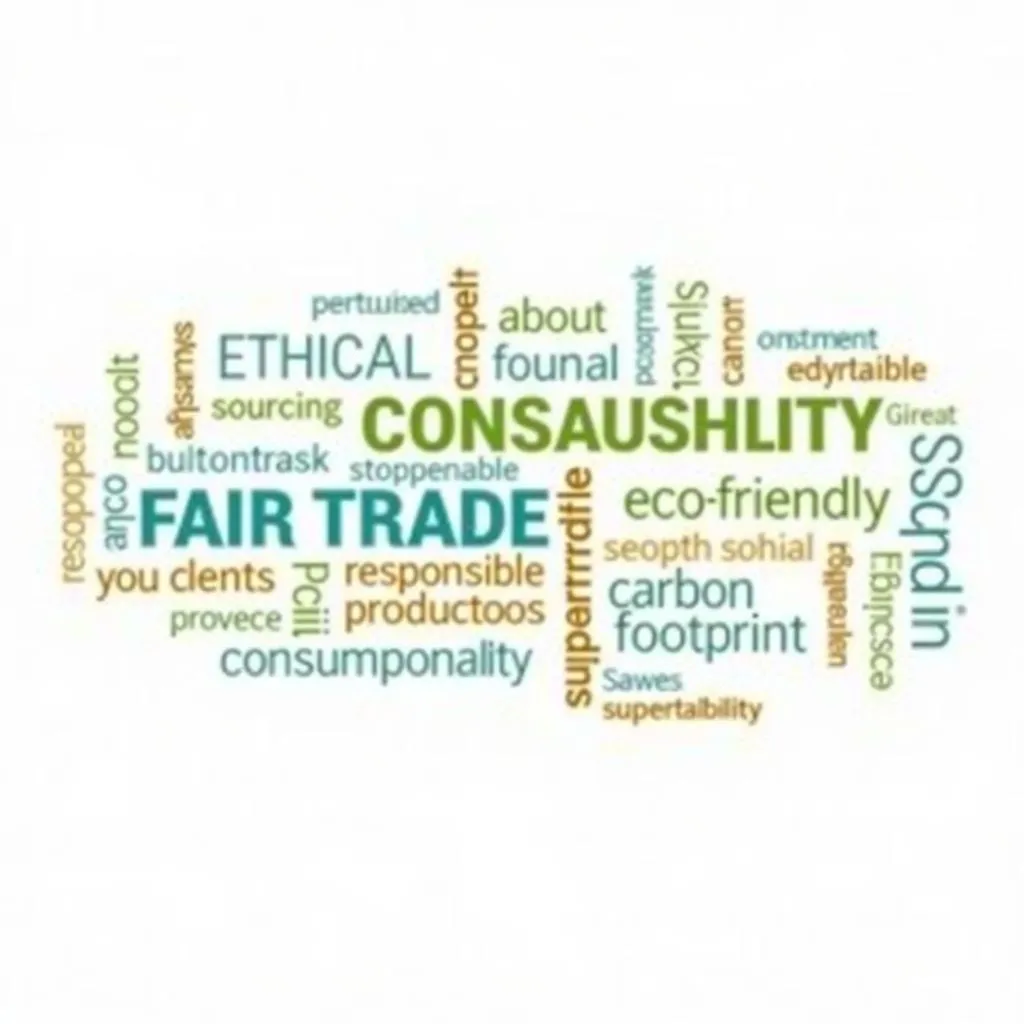 Ethical Consumption Word Cloud