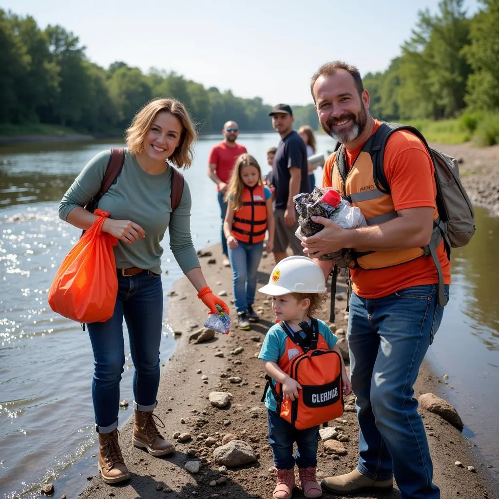 Family Supporting Cleanup