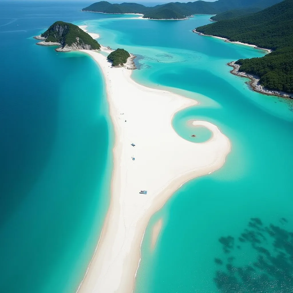 Whitehaven Beach in Australia