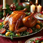 Roast turkey served as favorite food for special occasions