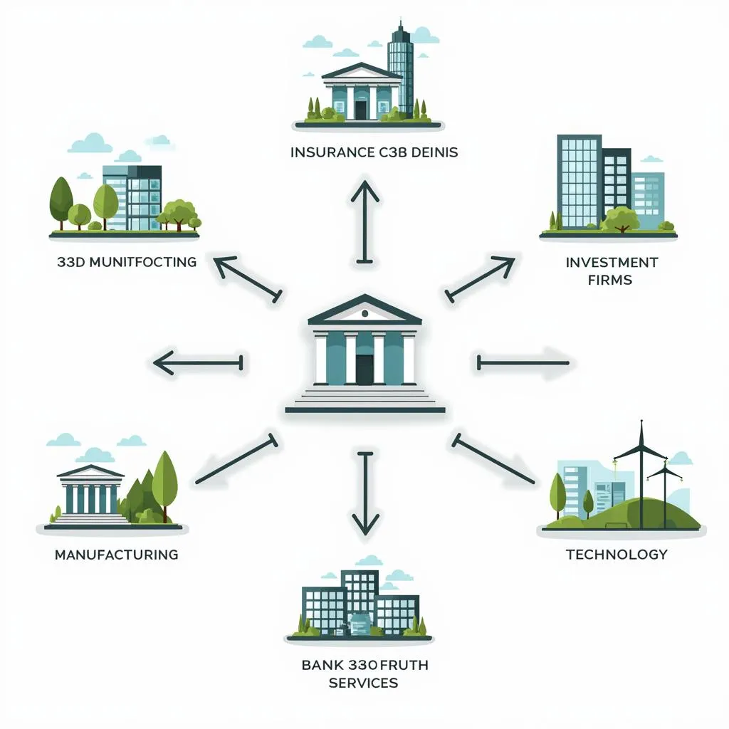 Financial institutions contributing to economic development