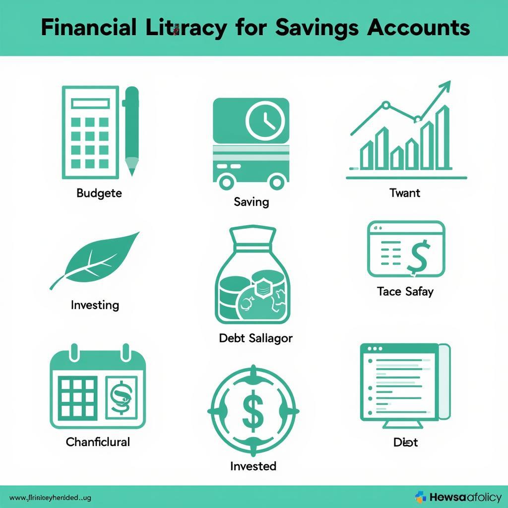 Financial literacy and multiple savings accounts