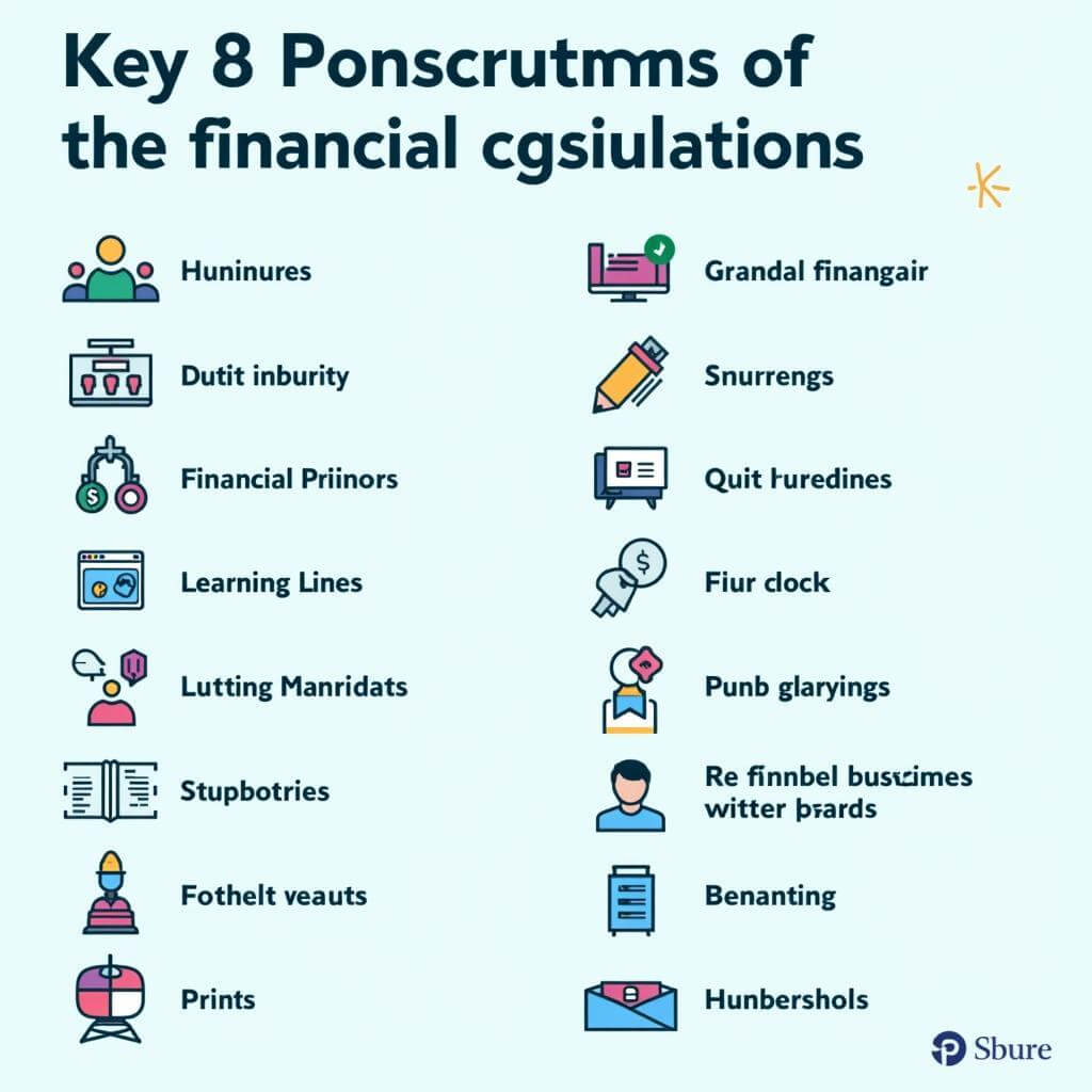 Key financial regulation vocabulary illustrated