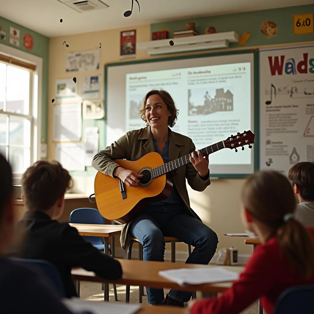 Folk music teaching national history