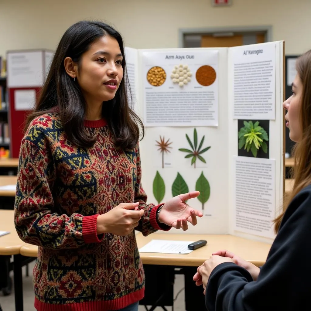 Students connecting with science through cultural identity