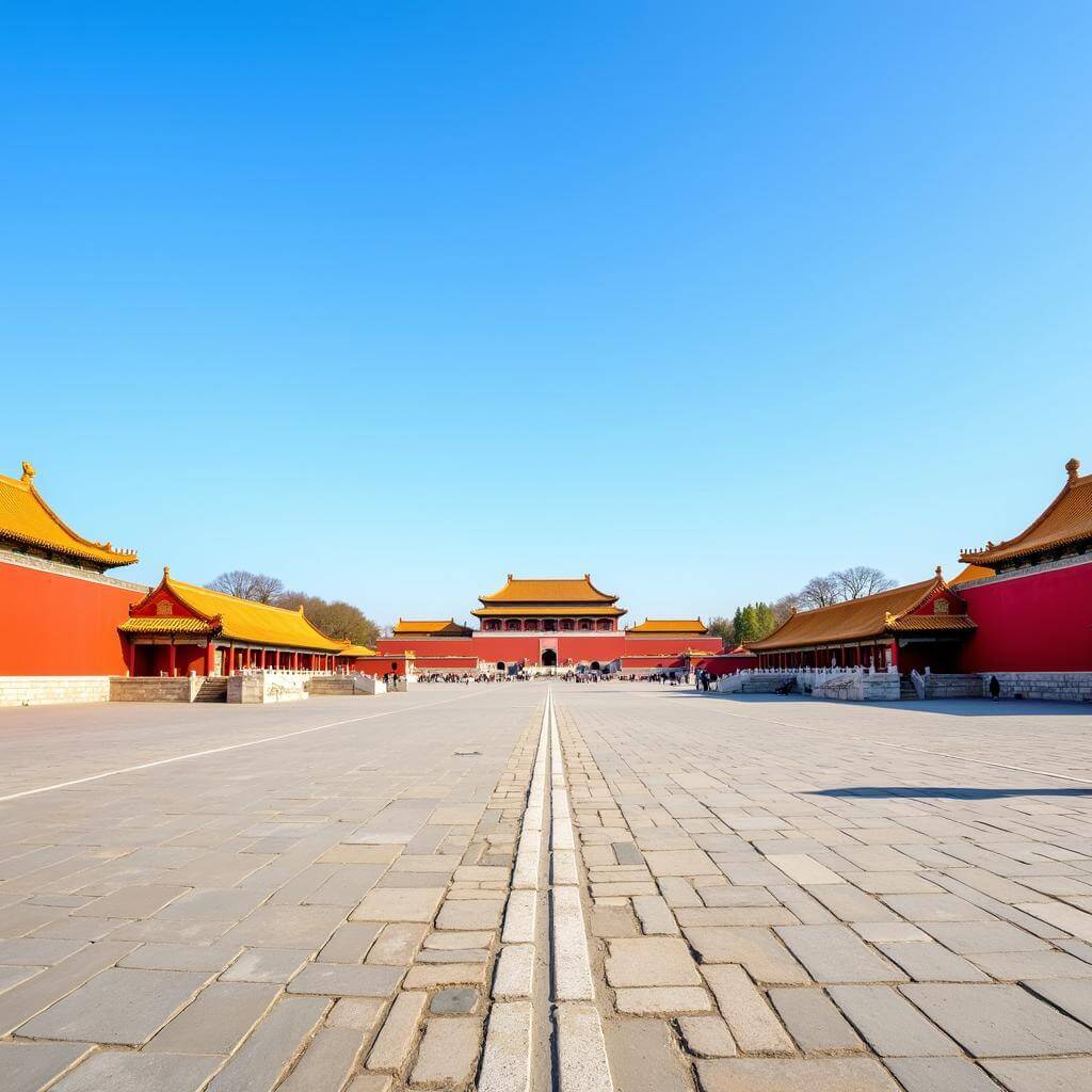 The Forbidden City in Beijing, China