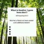 IELTS Speaking Cue Card for Describing a Forest