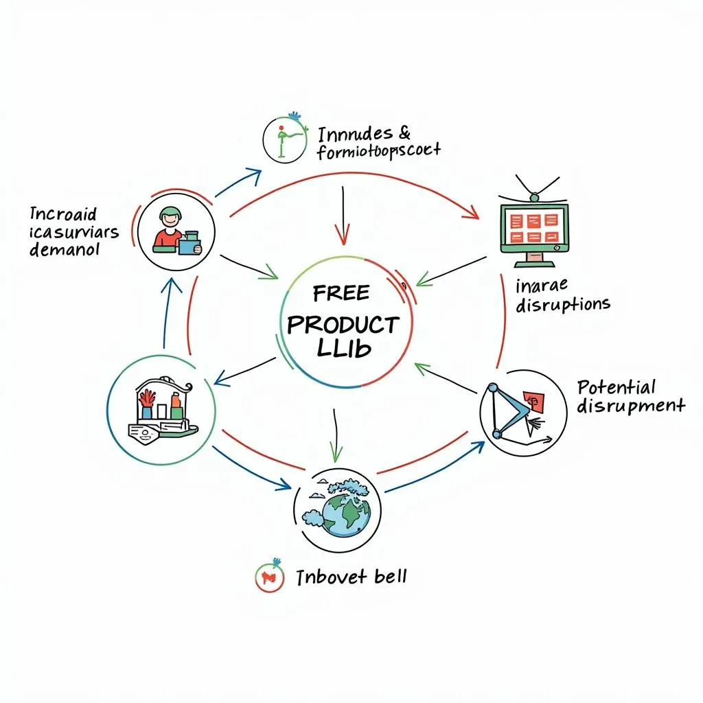 Impact of free products on economy