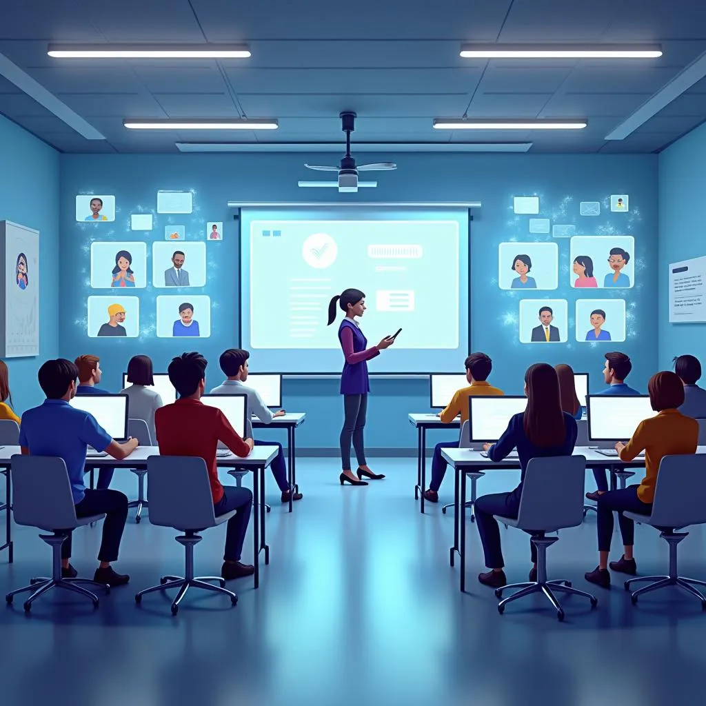 The future of education combining distance and traditional learning