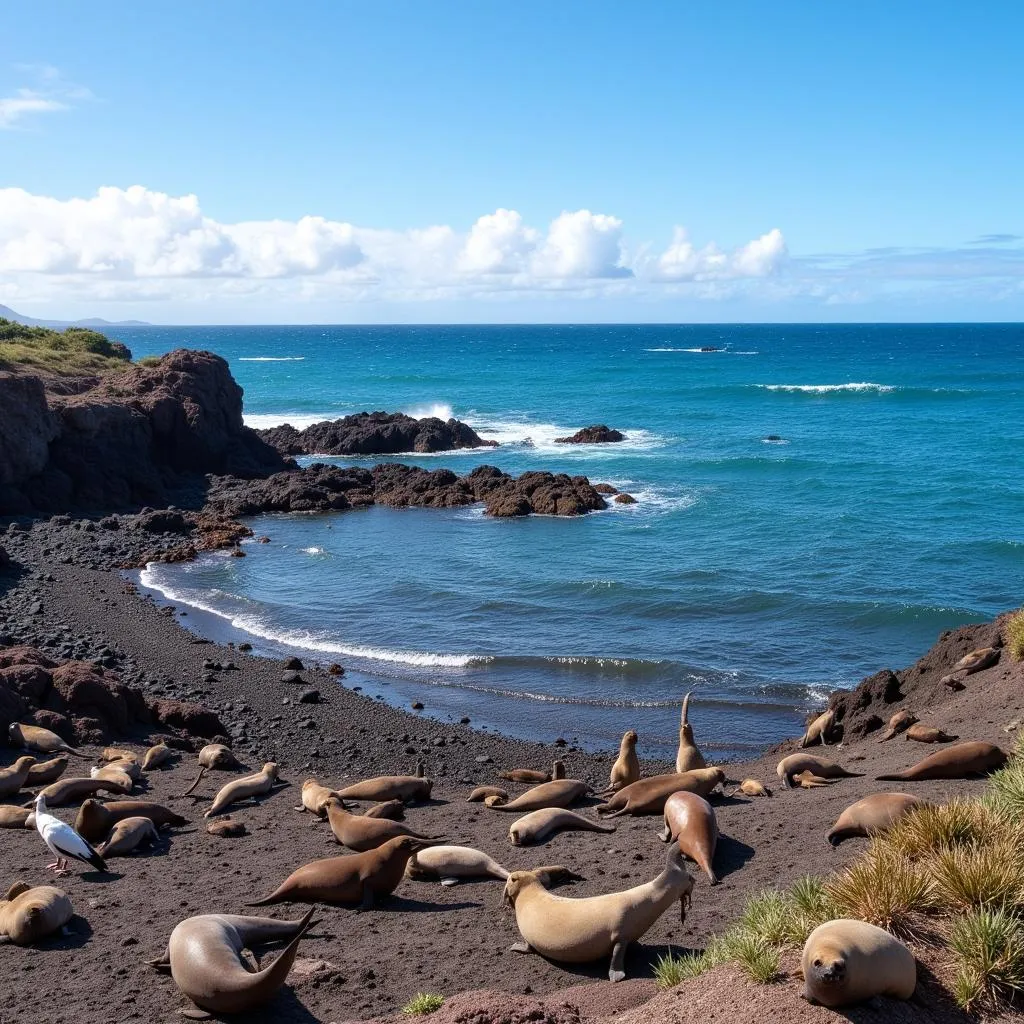 Unique wildlife and ecosystem of Galapagos Islands