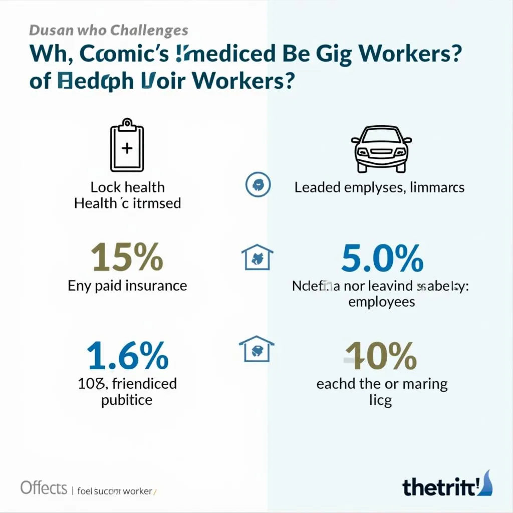 Lack of benefits in the gig economy