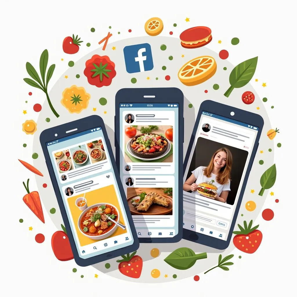 Global food trends on social media