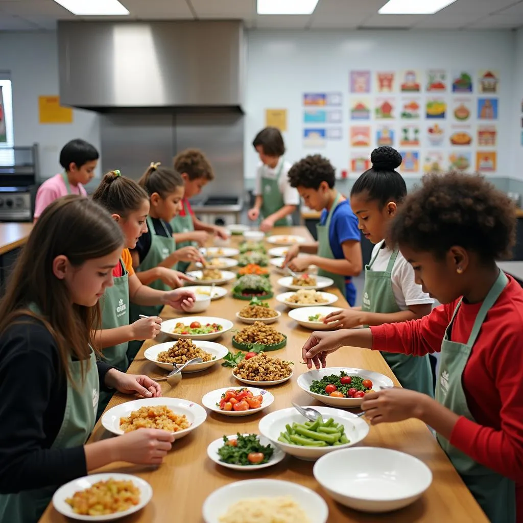 Global Kitchen Classroom for Cultural Education