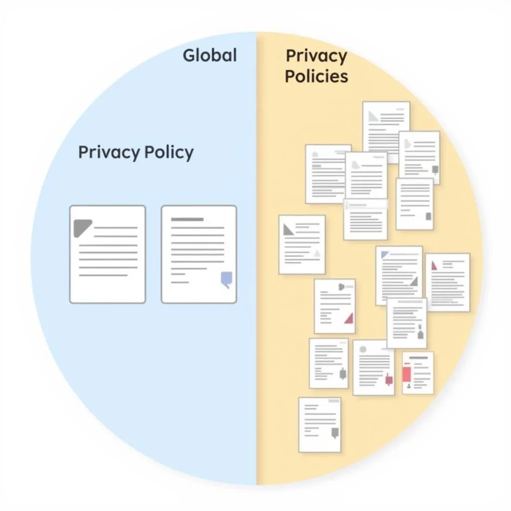 Global vs local privacy rules comparison