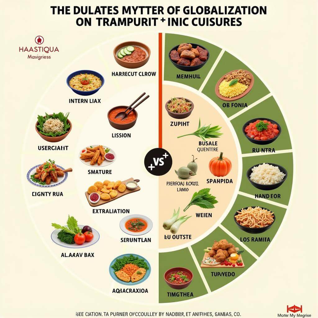 Globalization's impact on traditional cuisine