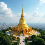 Golden Pagoda: Famous tourist attraction in the city