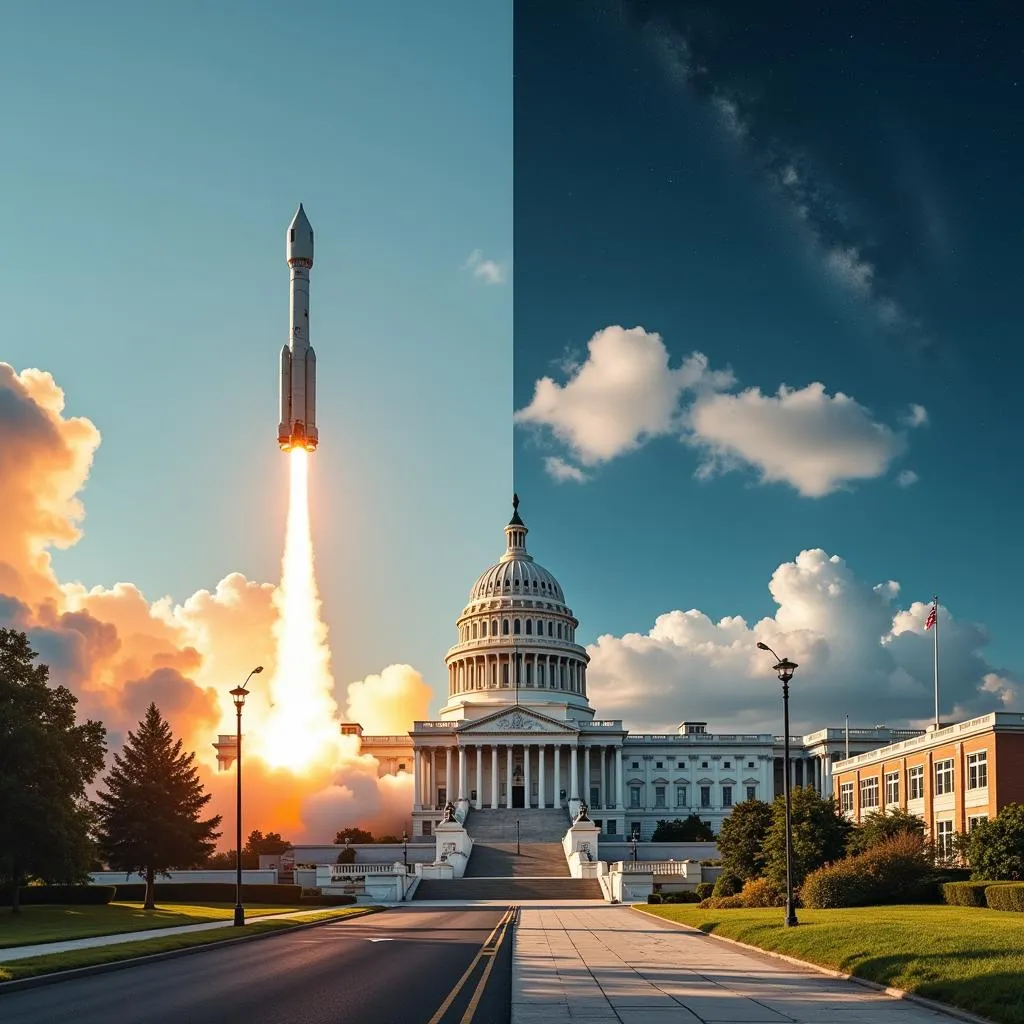 Government funding dilemma: Space exploration vs Healthcare and Education