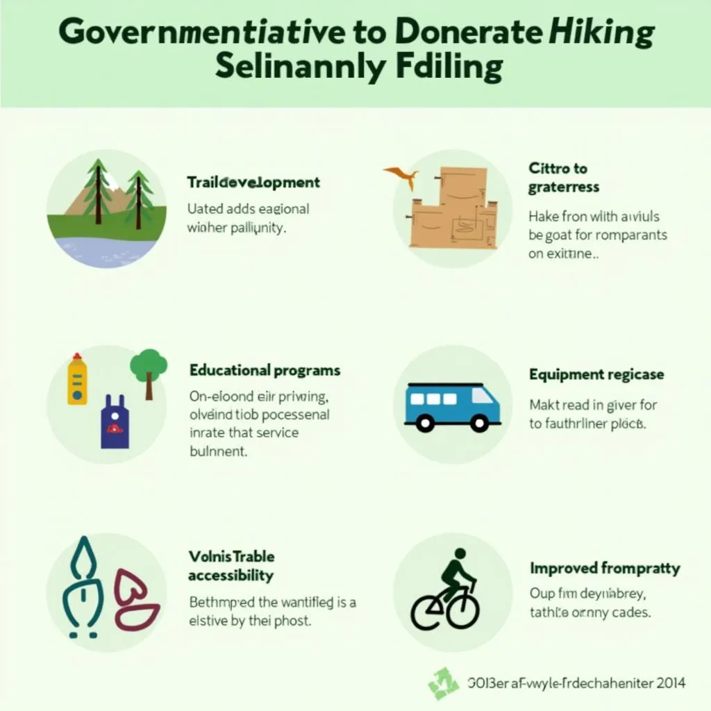 Government initiatives to promote hiking and outdoor activities