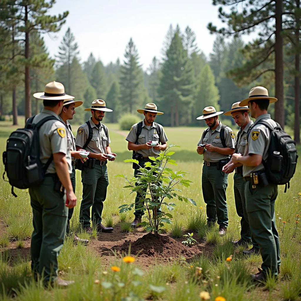 Government nature conservation education program