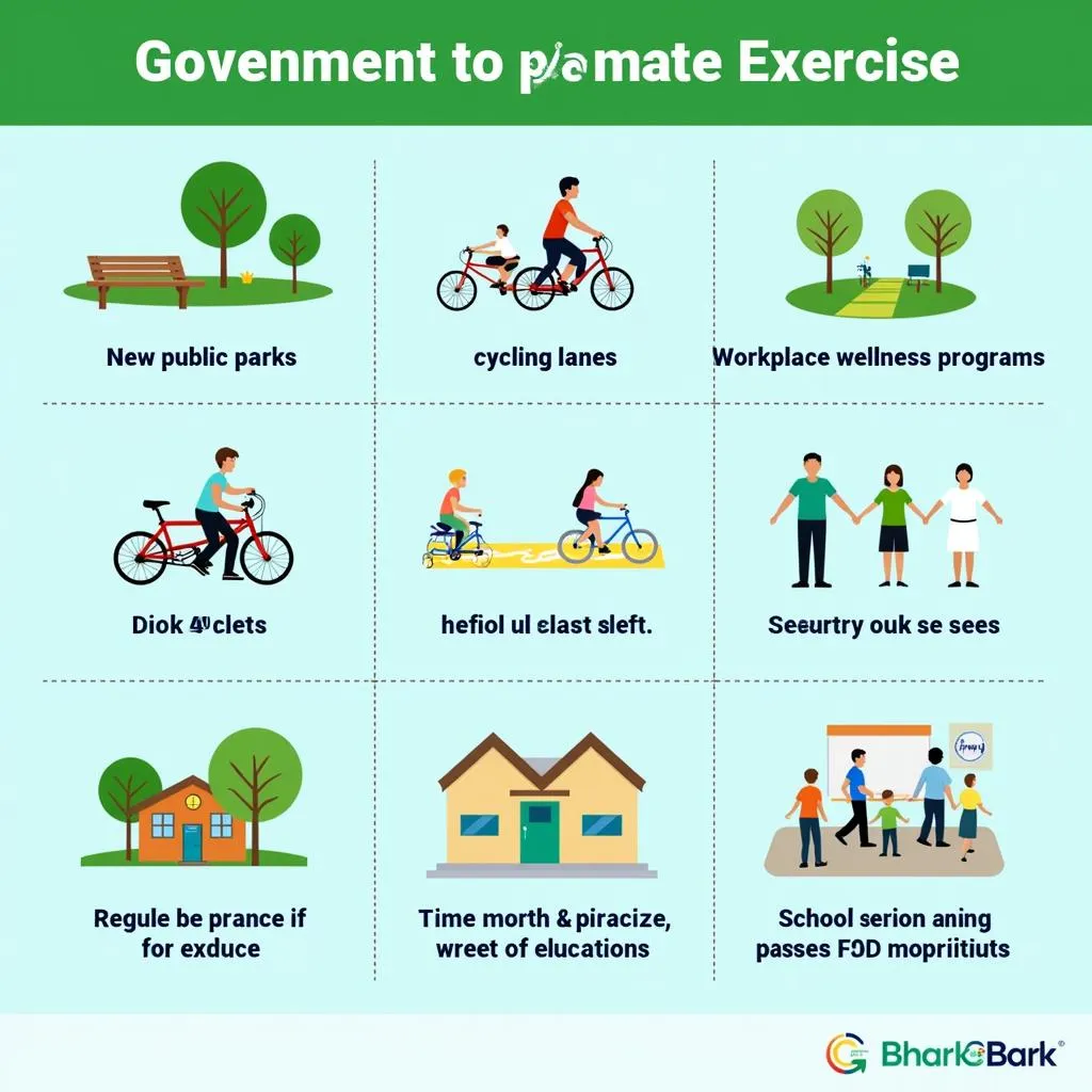 Government initiatives promoting public exercise and health