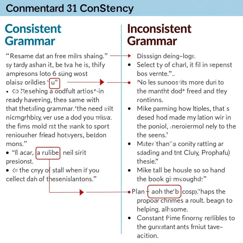 Maintaining grammatical consistency in IELTS Task 1 writing