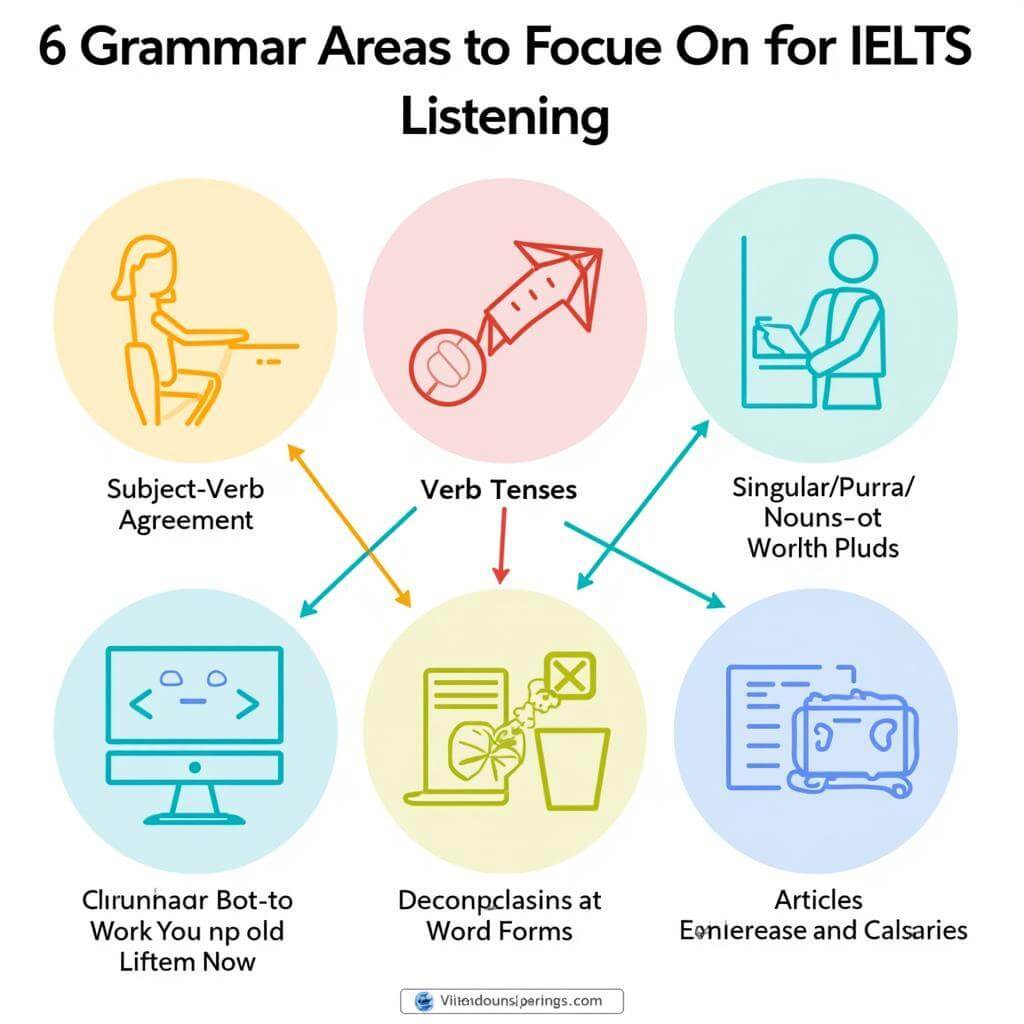 Key Grammar Areas for IELTS Listening