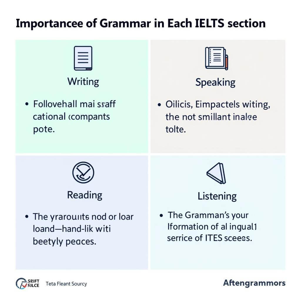 Grammar Importance in IELTS Sections