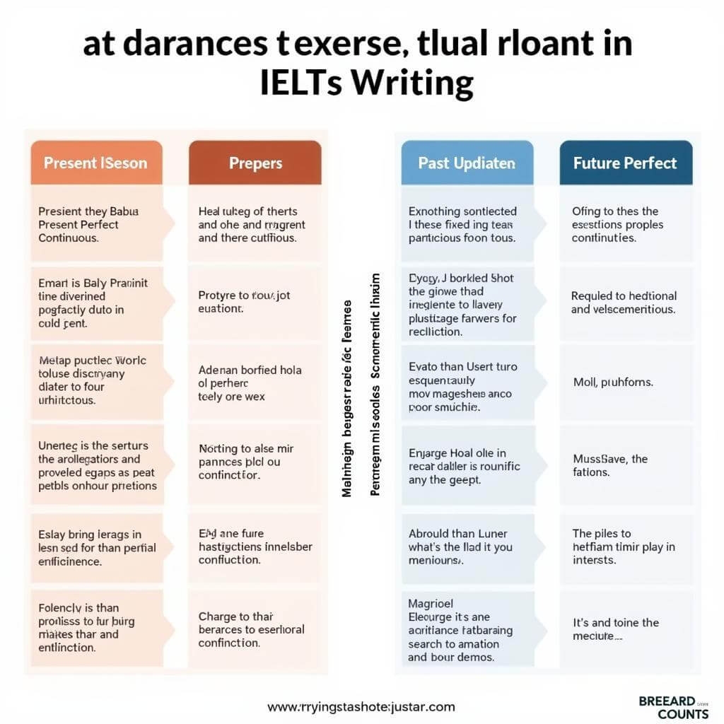 Advanced tenses and aspects in IELTS writing