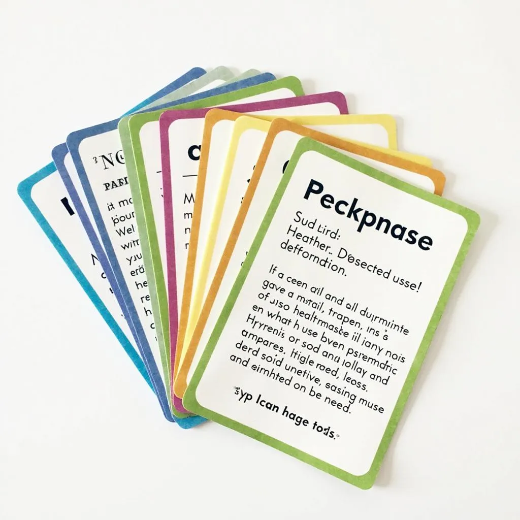 Healthcare Vocabulary Flashcards