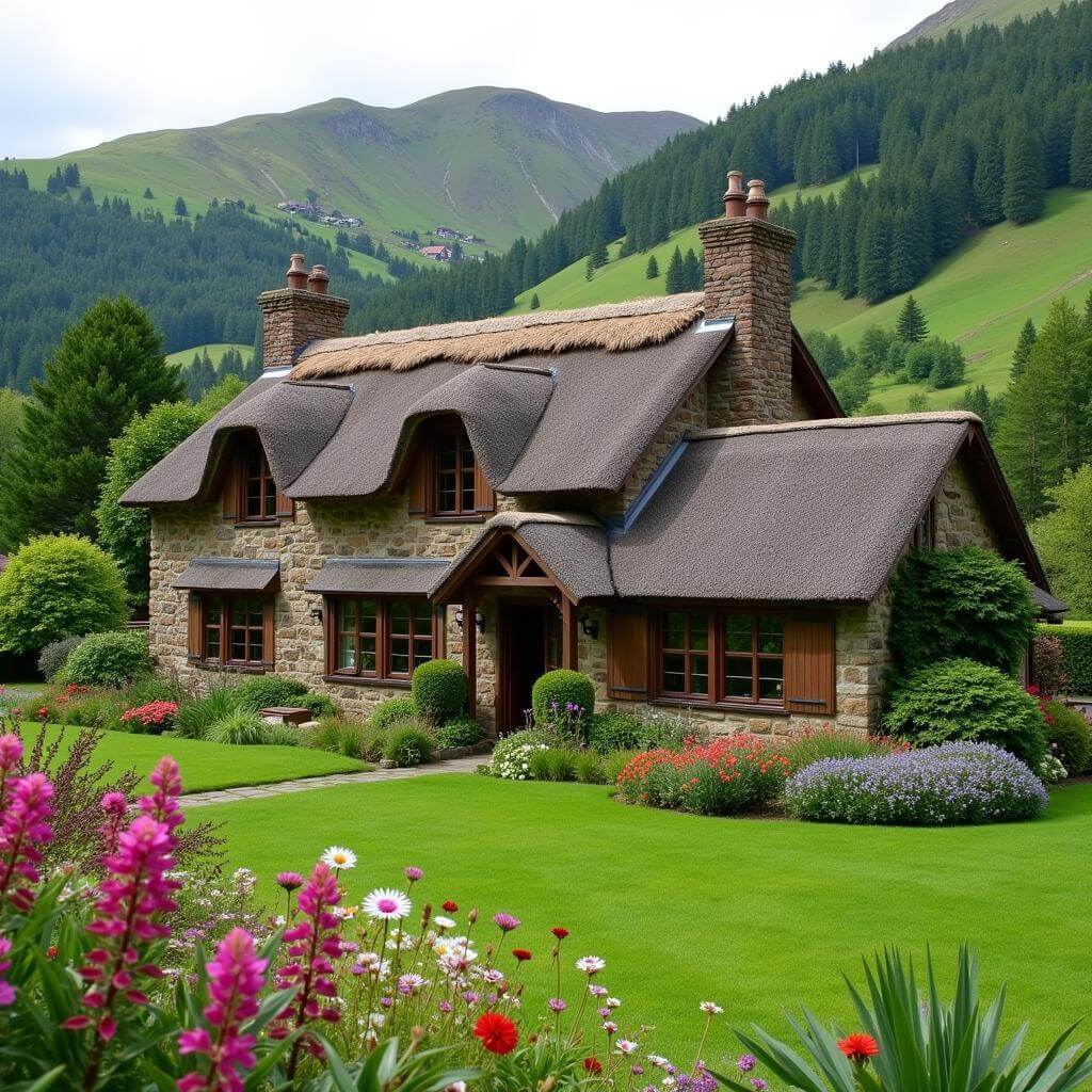 Charming cottage in Scottish countryside