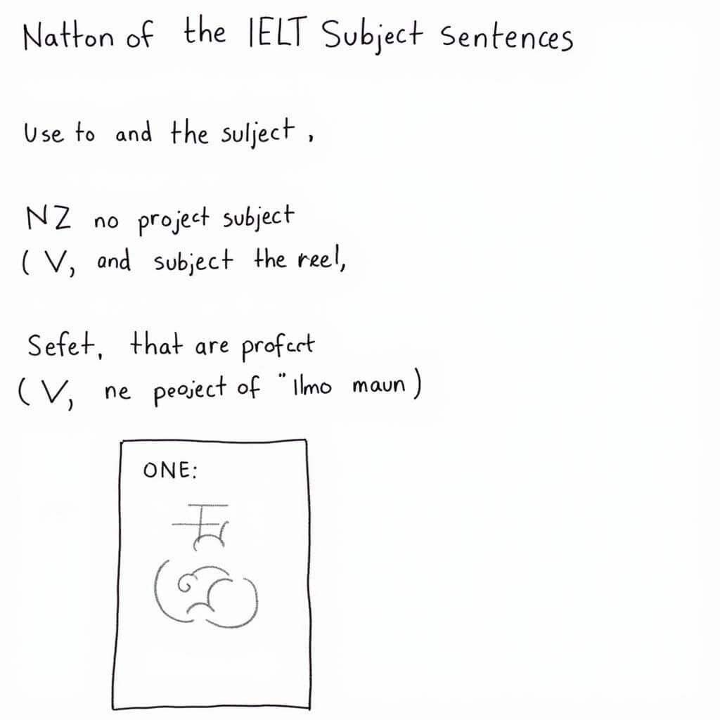 Identifying the true subject in IELTS writing