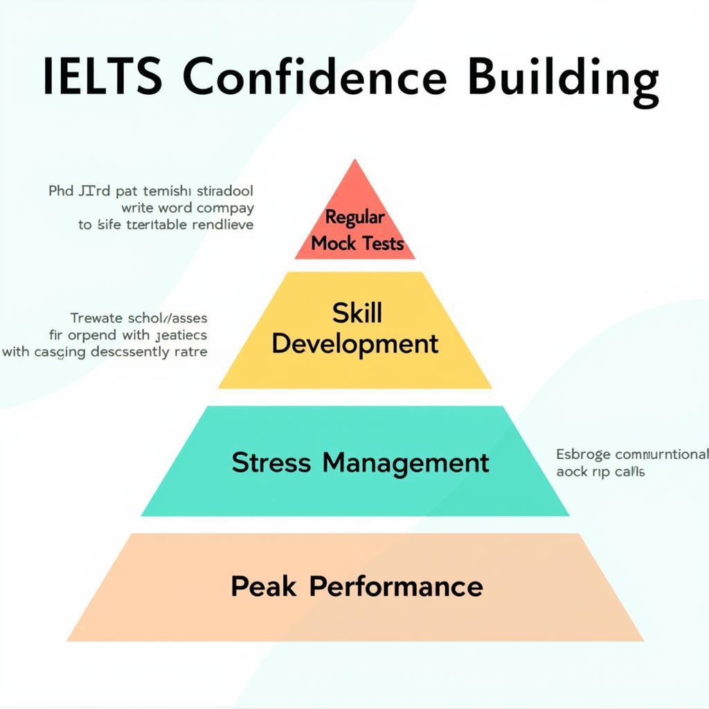 IELTS confidence building pyramid