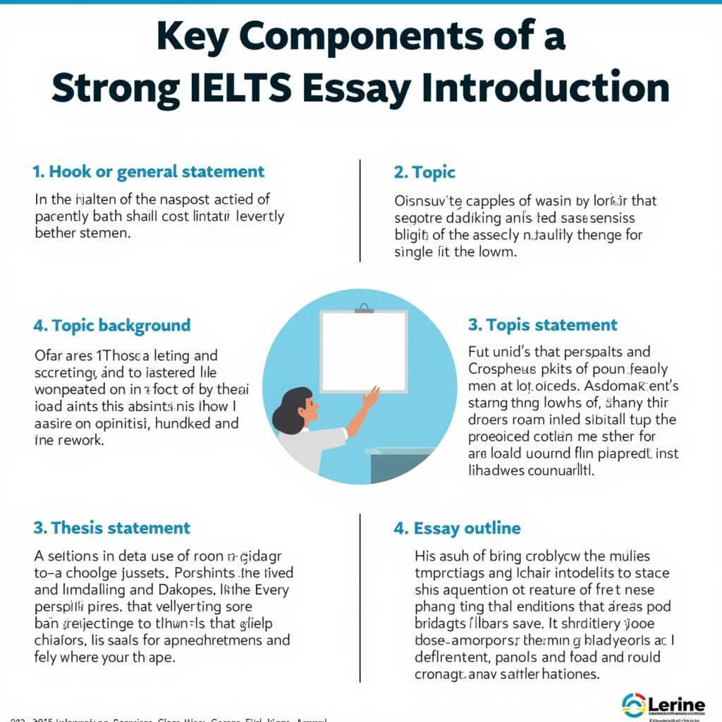 Components of a strong IELTS essay introduction