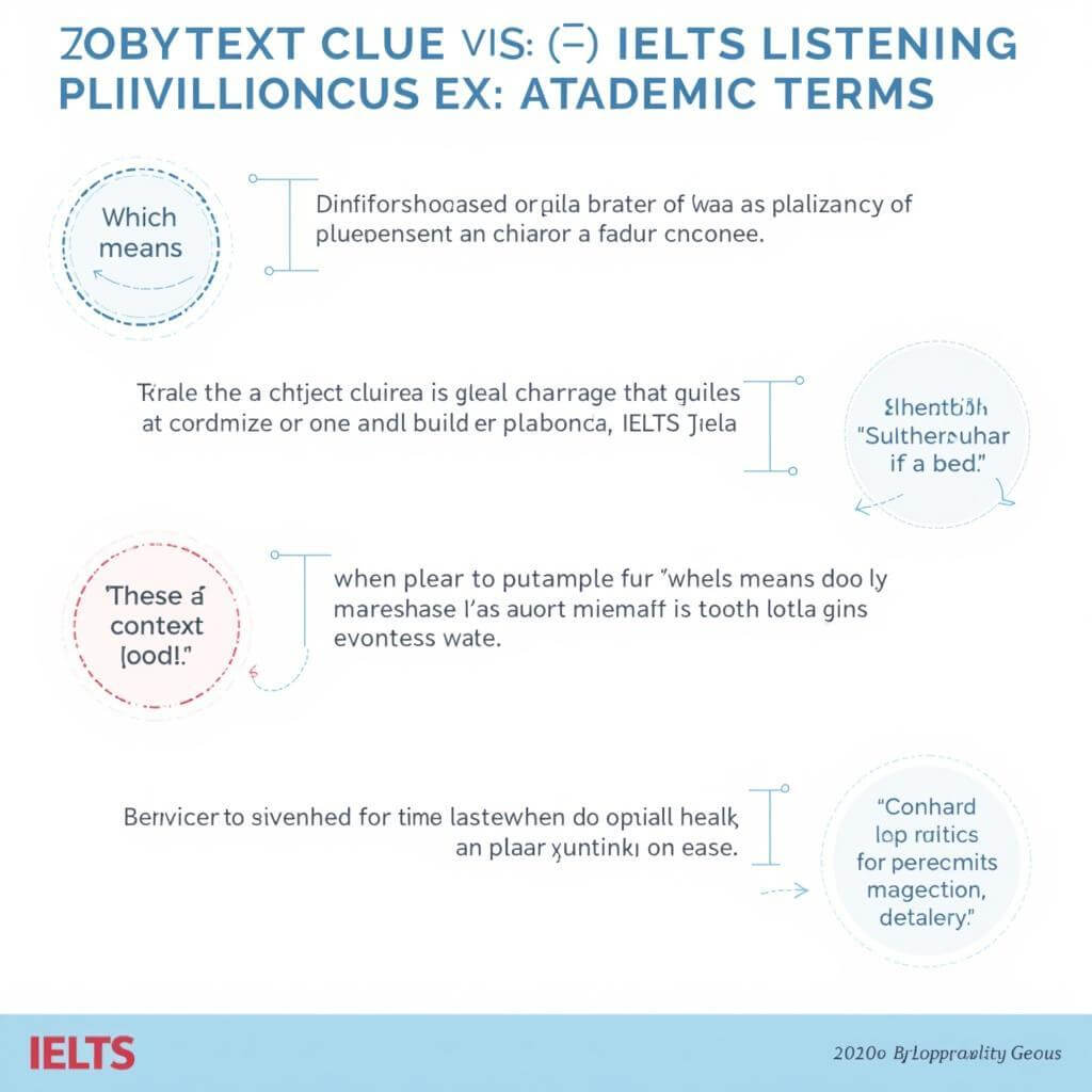 IELTS Listening Context Clues for Academic Terms