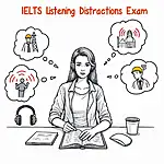 Common distractions in IELTS listening test