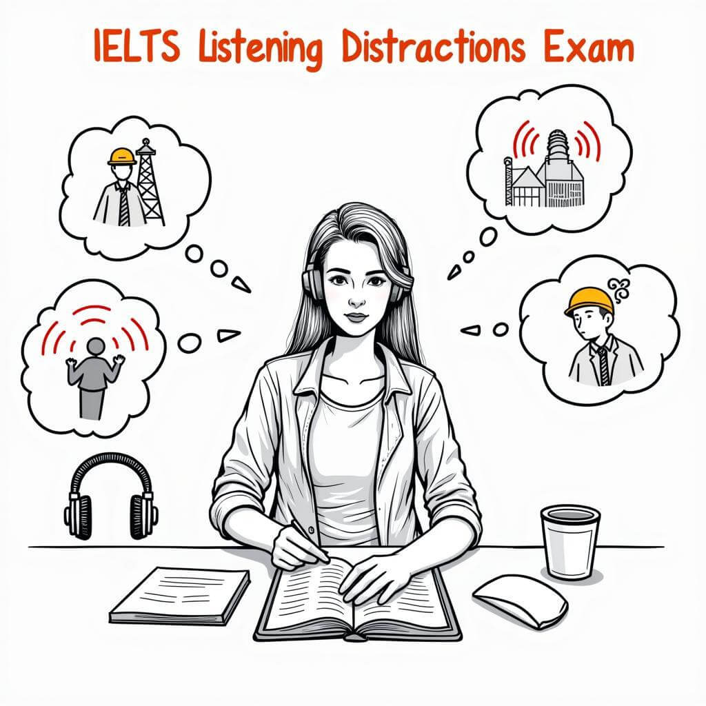 Common distractions in IELTS listening test