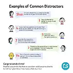 IELTS Listening Distractor Examples