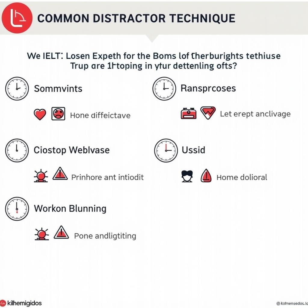 IELTS Listening Distractor Techniques