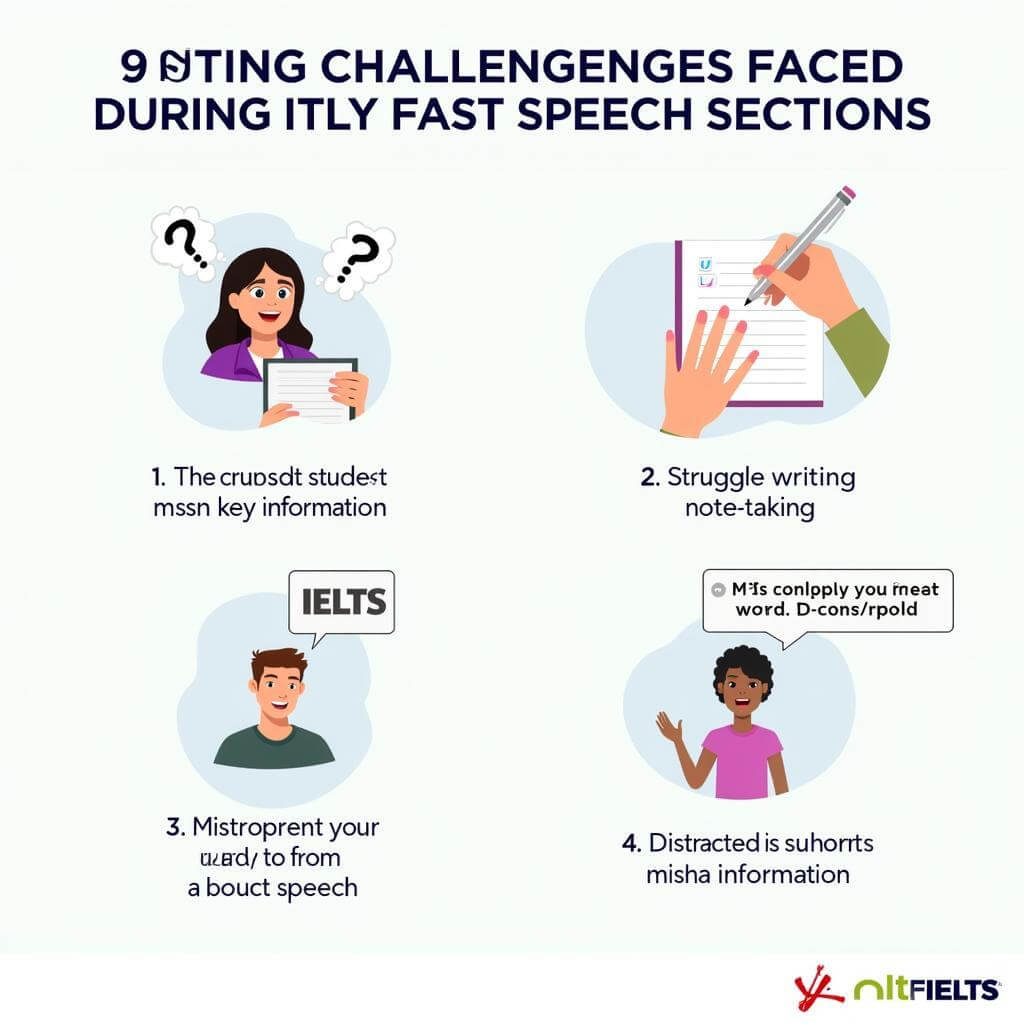 IELTS Listening Fast Speech Challenges