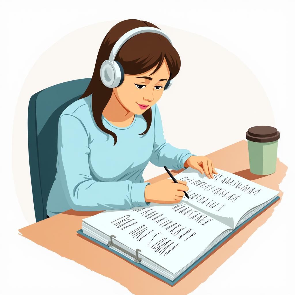 IELTS Listening strategy: Write as you listen