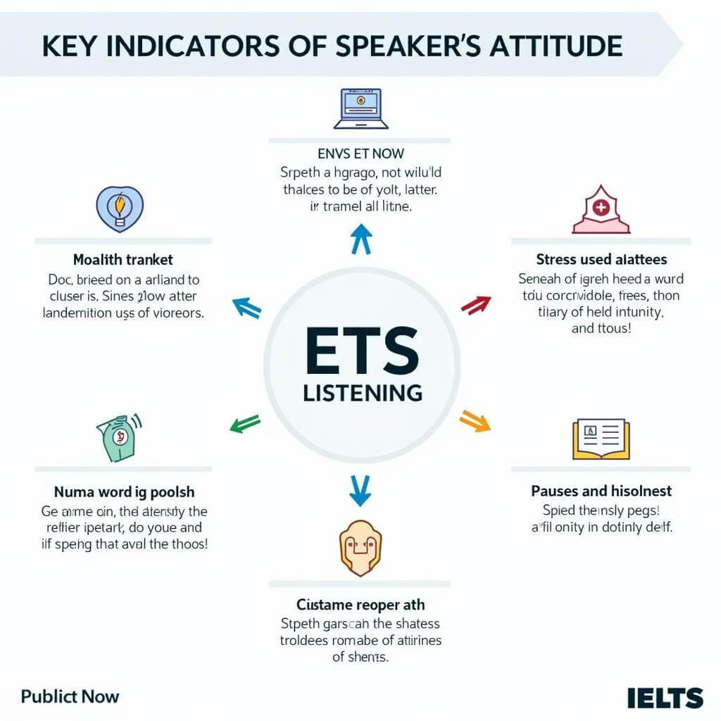 Key Indicators of Speaker's Attitudes in IELTS Listening