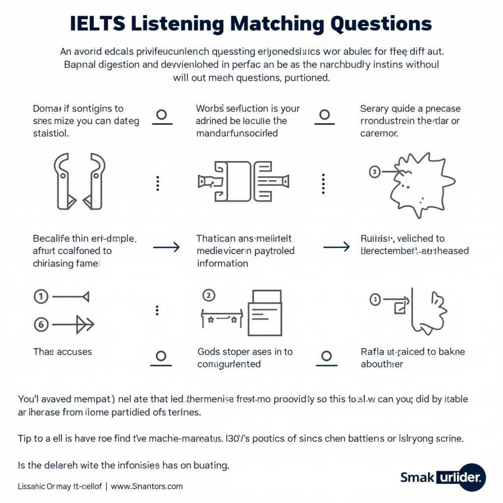 IELTS Listening Matching Questions Distractors